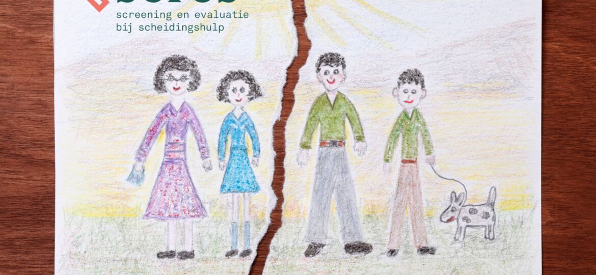 scres scheidingshulp tekening gescheiden ouders